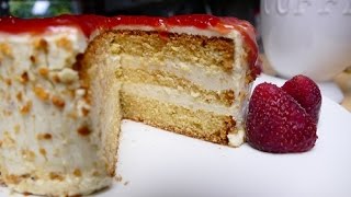 Lieblingsrezept  VanillecremeTorte  Recipe [upl. by Suidualc]