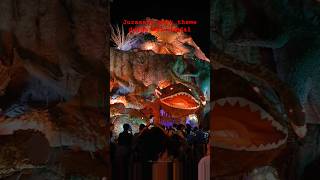 Jurassic park theme durga maa pandal  duragapuja durgapandal2024 jurassicworld [upl. by Niala764]