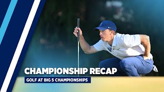 Golf  Fall Big 5 Championship Recap [upl. by Tnecnivleahcim]