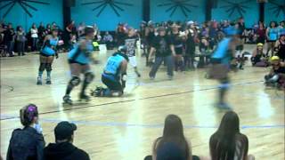 Outlaw vs LA Renegade Roller Derby [upl. by Berners]