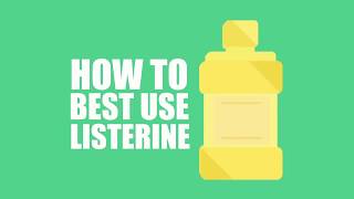 How to use Mouthwash Effectively  LISTERINE® Mouthwash [upl. by Yrelbmik]