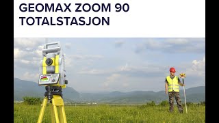 Totalstasjon Geomax Zoom 90  Intro [upl. by Sirrad]