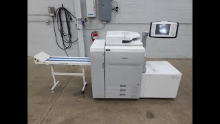 2019 Canon imagePRESS C710 Digital Press [upl. by Inilahs]