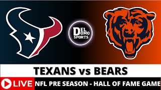 Bears amp Texans training camps underway 🏈 Expectations for the Hall of Fame Game teams  NFL Live [upl. by Nepsa]