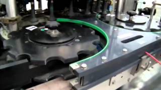 Krones Contiroll Four Head Labeler with Heater  Sigma Packaging A2034 [upl. by Albemarle]