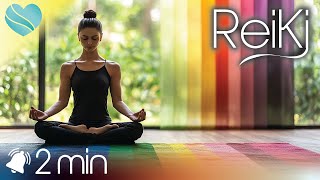 Experience DEEP RELAXATION with Reiki Music and Bell Tones [upl. by Leahcir468]