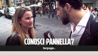 È morto Pannella  le Reazioni dei ventenni [upl. by Atteuqahs206]