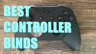 BEST FORTNITE CONTROLLER BINDS For 4 Paddles  No Claw  Xbox elite Scuf PS4 more [upl. by Lagiba356]