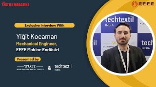 EFFE  Exclusive interview with Yiğit Kocaman Mechanical Engineer [upl. by Heger]