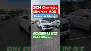 2024 Chevrolet Silverado 1500 LT Turbomax 27l turbo high value little engine that packs a punch [upl. by Nosnah]