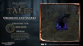 Grumkins and Snarks Creature Spotlight  OCT24 Game of Thrones Conquest [upl. by Nnayllas426]