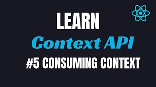 5 React Context API Consuming Explained  State Management 🚀 codewithaswin contextapi reactjs [upl. by Enerak]