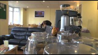 Police ban Bible in Christian café Blackpool England [upl. by Ettenav]