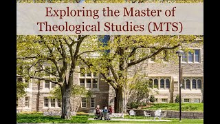 Exploring the Master of Theological Studies Degree  Harvard Divinity School Admissions 2024 [upl. by Russel]