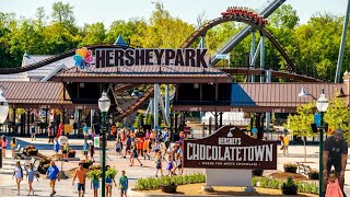 Full Guide to Hershey Park Pennsylvania 2024 • Hersheys Premier Theme park and Waterpark [upl. by Reynolds]