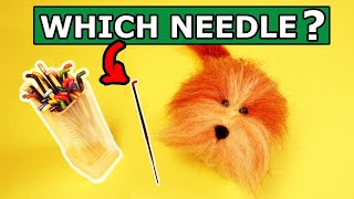 Needle Felting Needles Explained A Guide for Beginners [upl. by Nalyak]