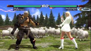 Tekken 6 Gameplay Lili Part 1 PS3 [upl. by Maressa]