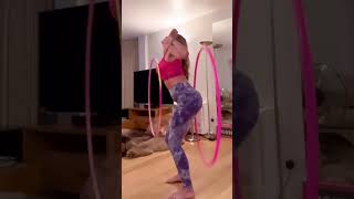 Double hoop spin hand bust and bottom mastery [upl. by Kalila]