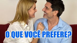 O QUE VOCÊ PREFERE COM EDU GUEDES l Ana Hickmann [upl. by Slemmer]