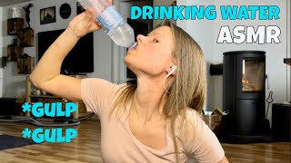 ASMR DRINKING  WATER SOUNDS  NO TALKING [upl. by El]