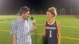 Wingate Field Hockey 2024 SAC First Round Postgame Interviews [upl. by Enyrehtak]