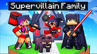 Having a SUPERVILLAIN FAMILY in Minecraft [upl. by Anamor]