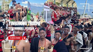 Yimkhiung Cultural Troupe Trongtsa Cultural Society Day 2 25th Hornbill Festival 2024 [upl. by Artenehs430]