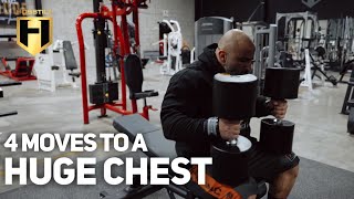 4 MOVES TO A HUGE CHEST  Fouad Abiad  Hosstile Gym [upl. by Turley774]