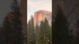 Sunset in Yosemite Valley 🏔️🌲🇺🇸 yosemite hiking california [upl. by Lhok419]