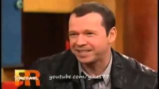 Donnie Wahlberg talking about his sons [upl. by Ahsatel]