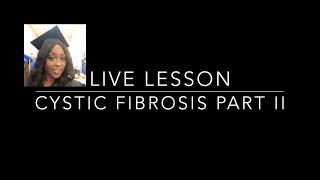 Cystic Fibrosis in Nursing [upl. by Clausen]