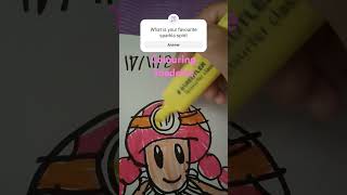 Colouring Toadette music lyrics love ballerina [upl. by Anide86]