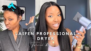 Laifen Swift Professional Hair Dryer Review Dry hair 5x faster  April Sunny [upl. by Fadiman]