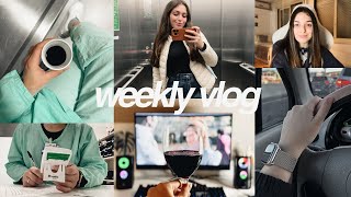 WEEKLY VLOG  Uma semana comigo vida real rotina de estagiária [upl. by Aliekat]