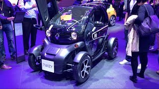 Renault Twizy 2017 In detail review walkaround Interior Exterior [upl. by Akinot]