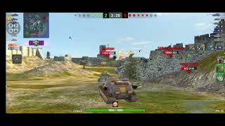 World of tank blitz  OBJ 2684 5972 DAMAGE MASTERY ACE BADGE [upl. by Lyrrad51]