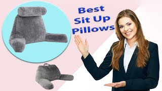 Most Comfortable Backrest  Reading Pillow  Top Best 5 Backrest Pillow In Bed [upl. by Elissa]