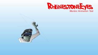 Gorillaz Rhinestone Eyes Animation Test 1 [upl. by Emerson]