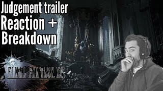 Final Fantasy XV JUDGMENT trailer reaction and review English translated subtitles [upl. by Trow]