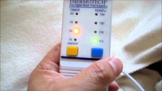 Thermotech Heating Pad for neck and shoulder pain relief [upl. by Barbey]