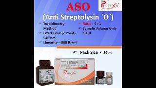 ASO Anti Streptolysin ‘O’TURBI LATEX [upl. by Charbonnier]