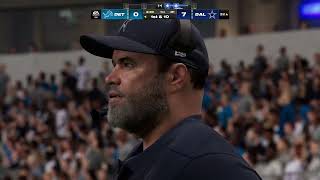 Madden NFL 24 Gameplay Detroit Lions vs Dallas Cowboys  Xbox Series X 4K60FPS [upl. by Bibbie474]