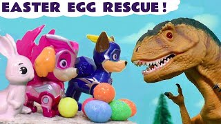 Dinosaur Egg Hunt Rescue Story [upl. by Leavy]