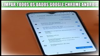 COMO APAGAR TODO O HISTÓRICO DO GOOGLE CHROME DO CELULAR E LIBERAR ESPAÇO NO ANDROID [upl. by Innep699]