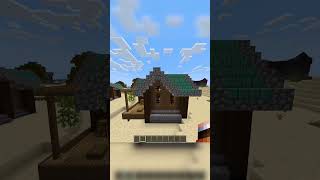 Minecraft build tips  roofs minecraft minectraftbuilding minecraftgameplay gaming shorts [upl. by Snej]