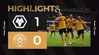 Sarabia heads the winner  Wolves 10 Sheffield United  Highlights [upl. by Torruella]