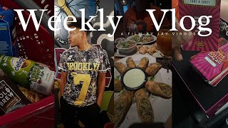 VLOGTOBER  tipsy DINNER with friends  48 hours of NO SLEEP  shopping HAUL  more [upl. by Adieno]