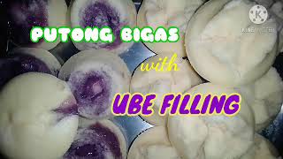 PAANO GUMAWA NG RICE PUTO with uBE filling [upl. by Eillak]