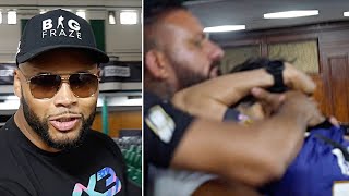 FRAZER CLARKE GRABS PRINCE PATEL AS THE HEAVYWEIGHT CONFRONTS PATEL AFTER ONLINE BEEF [upl. by Nogem]