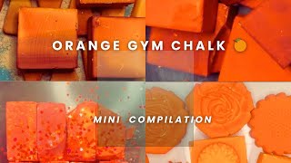 Orange Gym Chalk 🍊 Normal Speed  Mini Compilation Series [upl. by Llehsem]